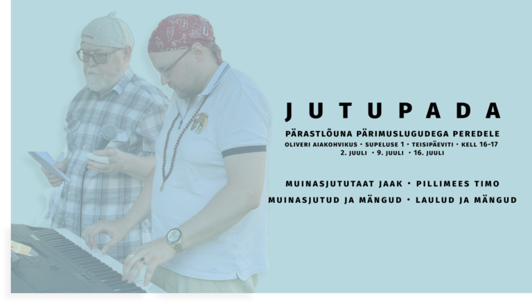 JUTUPADA – pärimuslood, laulud ja mängud peredele